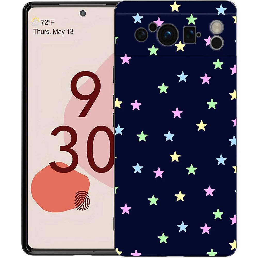 Colorful Stars Soft Phone Case Cover