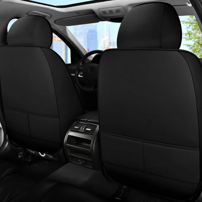 Ice Silk Breathable Car Leather Seat Cover For BMW F10 E60