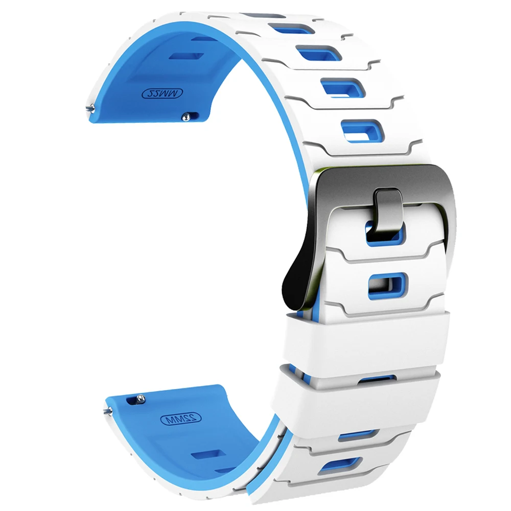 Premium 22mm Wide Replacement Watch Band Strap, Compatible with Smartwatches