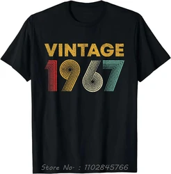 Vintage Men's Oversized Original Parts 1967 Cotton T - Shirt - Cool & Funny Fitness Design - XXXL (Black 1)