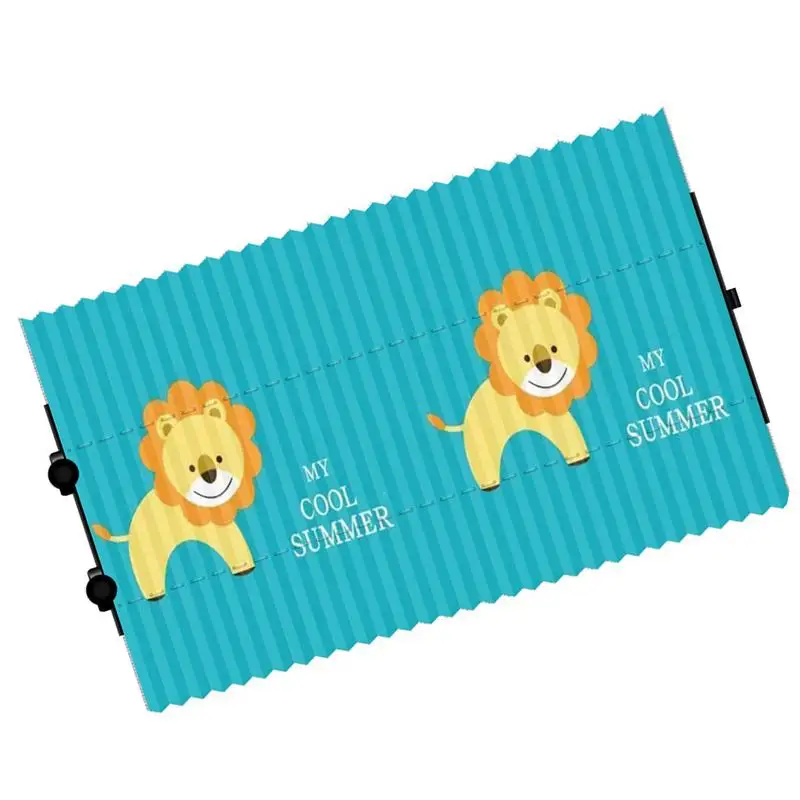 

Автоматический выдвижной солнцезащитный козырек для автомобиля с маленьким львом