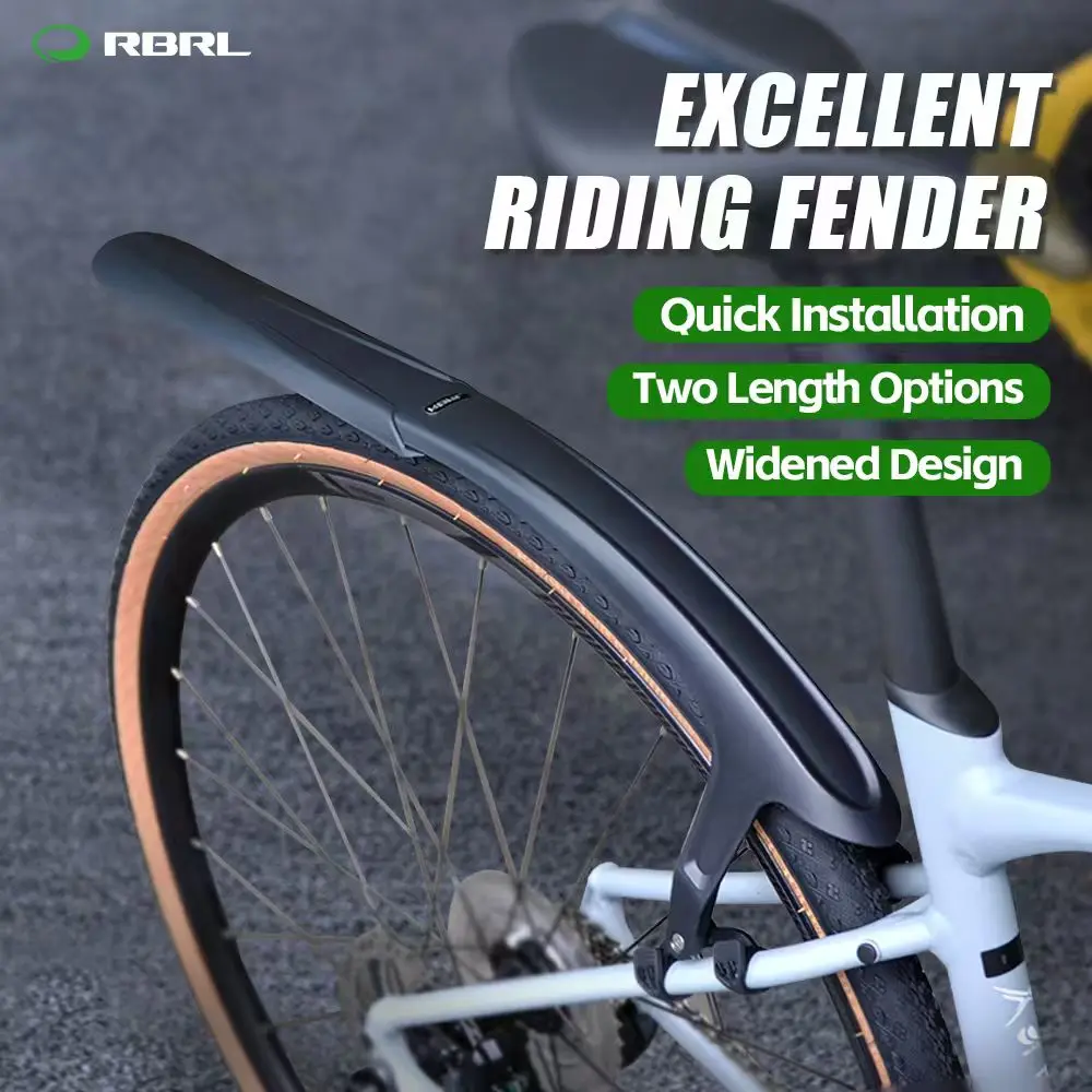 Enhanced Bicycle Mudguard - Quick Release Bike Fender for Gravel and Road Bikes