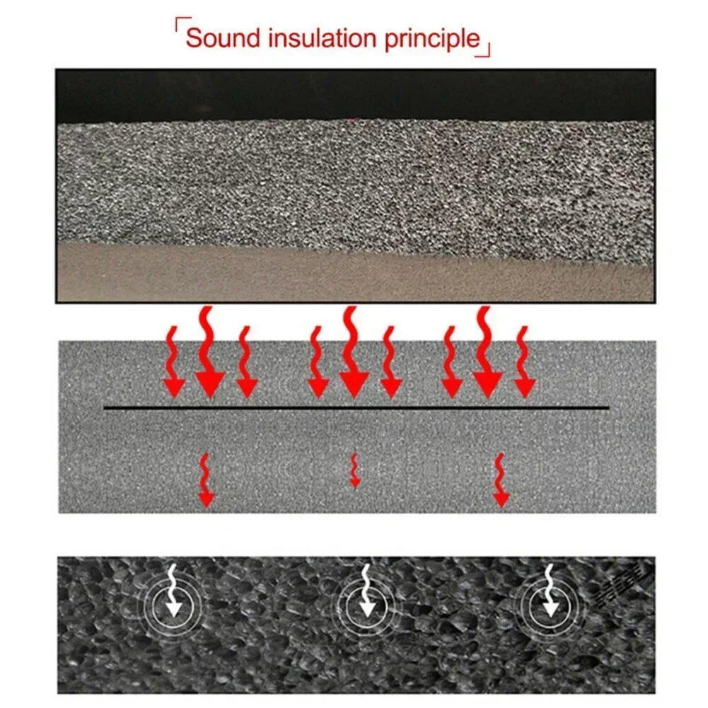 Sound Proof Mat Insulation Deadener Car Bonnet