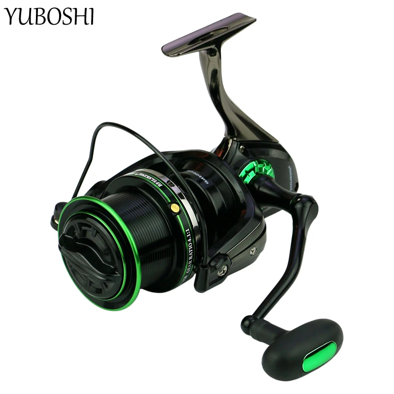 

YUBOSHI Super Wear Resistant Large Spinning Fishing Reel 4.1:1 High Speed Carp Metal Rocker Distant Reel Fishing Accessories