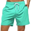 Men's Swim Trunks Beach Shorts Drawstring with Mesh Lining Elastic Waist Plain Breathable Soft Casual Daily Streetwear 6