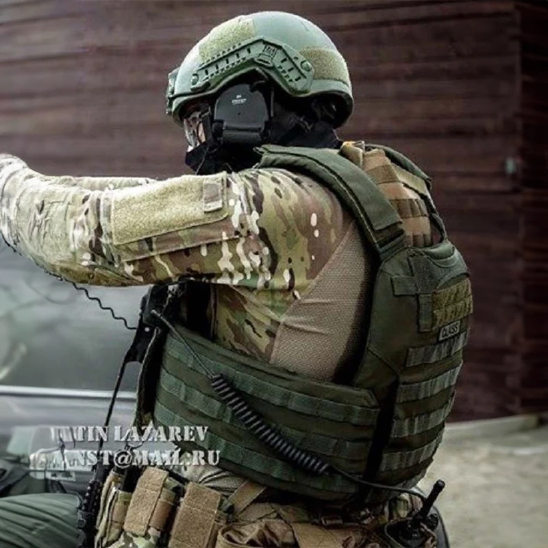 防具 mmm Outdoor Tactical Helmet Cloth All Terrain / Green Ruin MOX Helmet