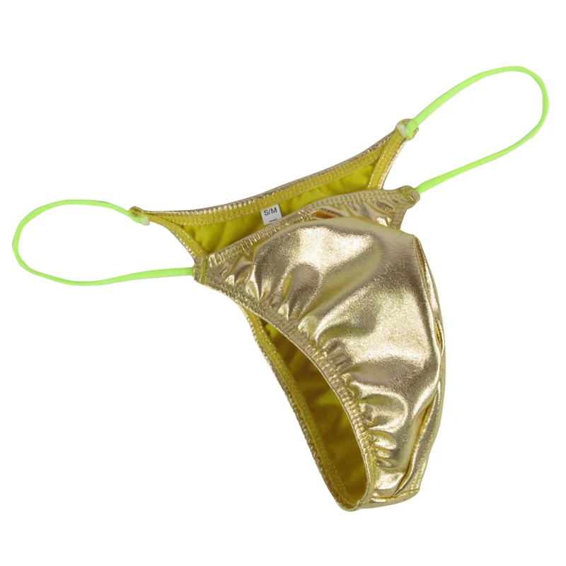 Fashion Men’s Low-waist Gay Underwear Painted Bright Boy Sexy Underwear