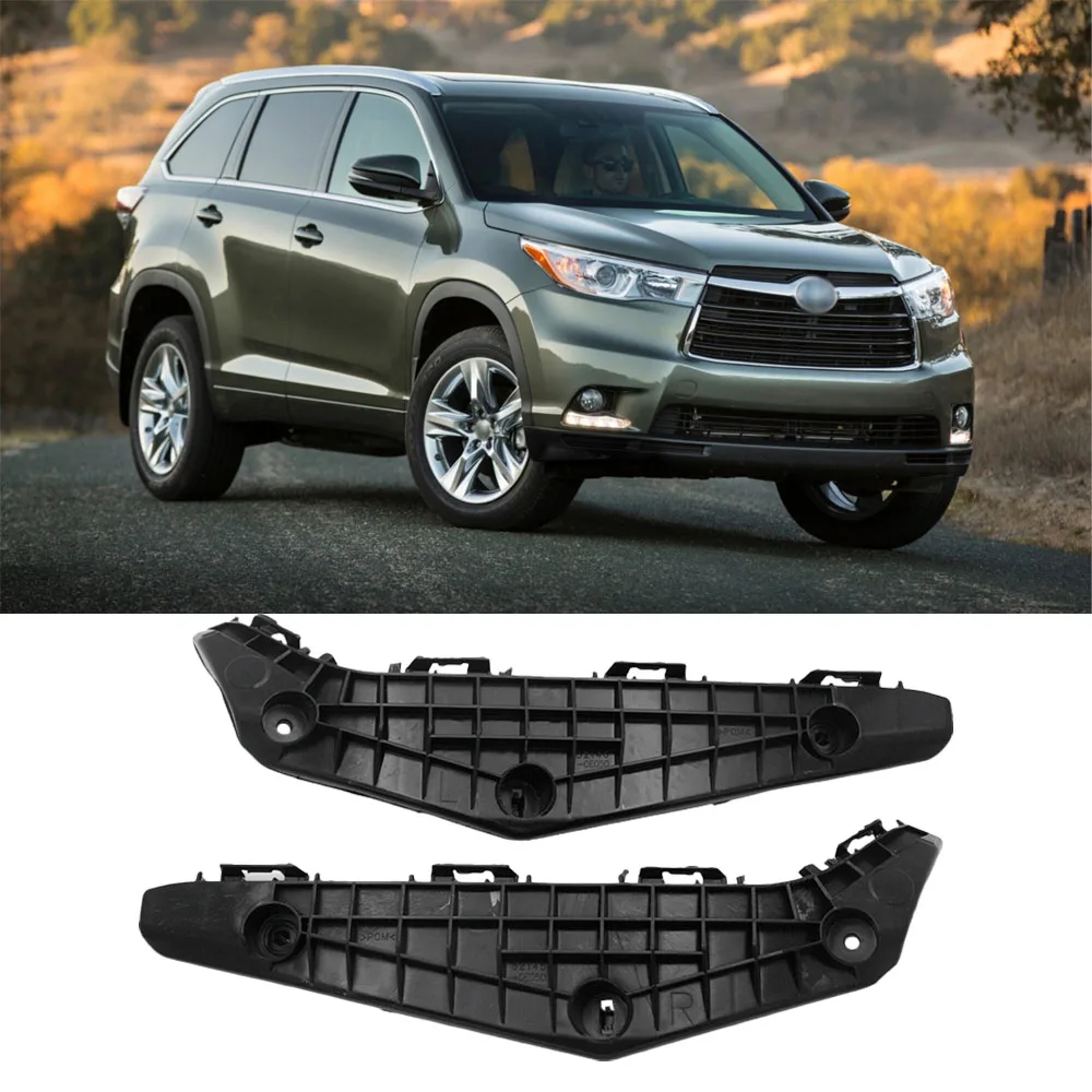 Munirater Paquete De 2 Rejillas De Repuesto Para Parachoques Delantero Toyota Highlander 2008 2009 2010 Lado Izquierdo Y Derecho