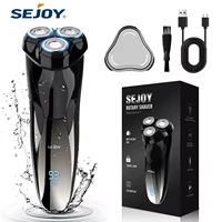 Sejoy Electric Shaver For Men  Electric Shavers Razor Shaving Machines With Pop Up Trimmer For Travel Home Rechargeable Trimmer 1