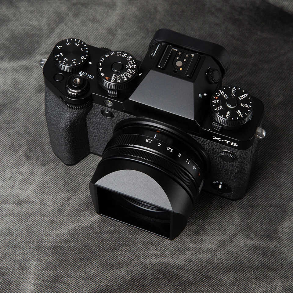 XE5 XF23mmF2.8 Lens Hood Shade with 39mm Adapter Ring for Fujifilm