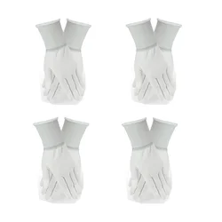 Vinyl Wrap Installation Anti - Static Gloves with PU Coated Fingertips (4 pairs)