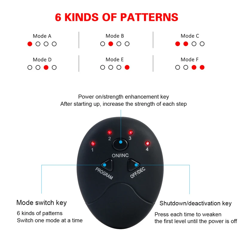 Wireless EMS Muscle Trainer 2