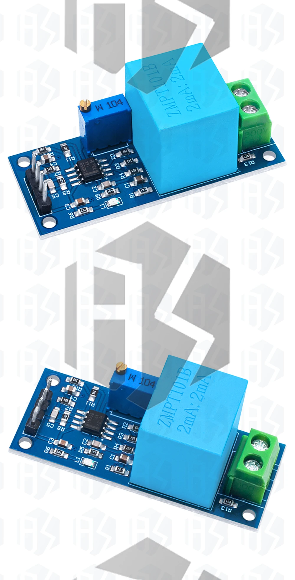 1 ~ 5 Stück egbo zmpt101 aktives einphasiges Spannungs wandler modul Wechselstrom ausgangs spannungs sensor für Arduino Mega zmpt101b 2ma – Detail 5