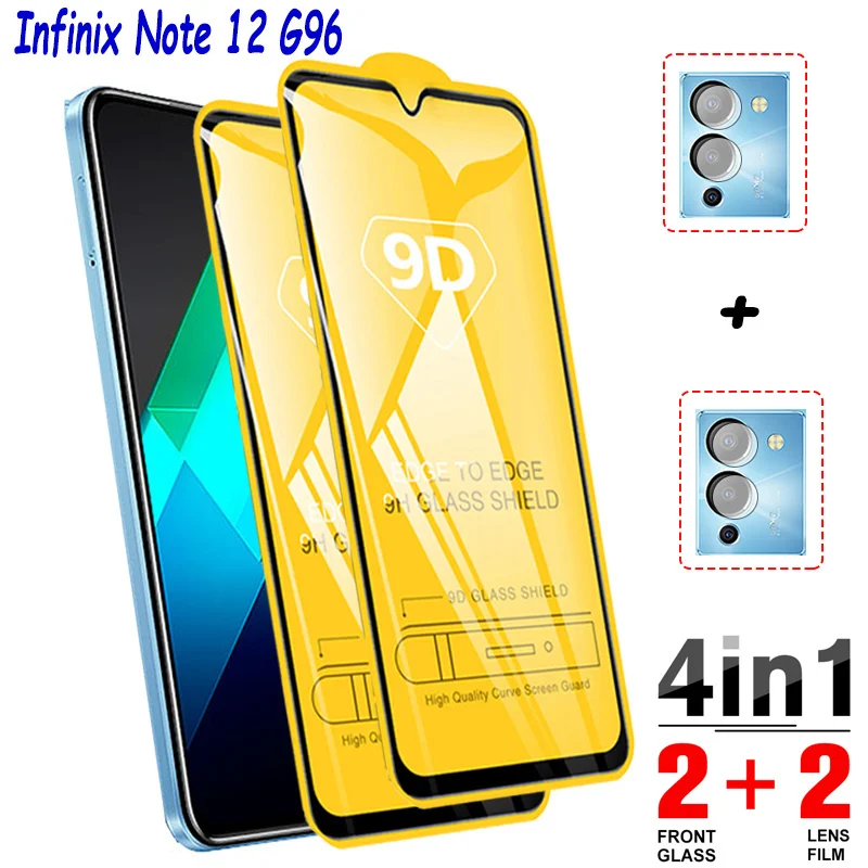 

Tempered Glass For infinix note 12 G96 screen protector infinixnote12G96 Lens Glass For iInfinix note12 G 96 Glass lamina