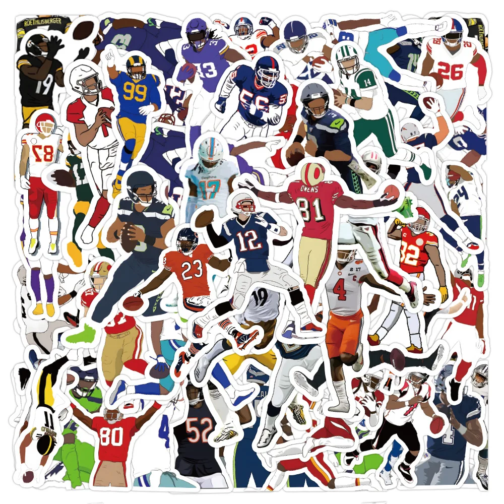 NFL Player Sticker Set 1