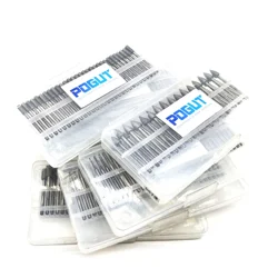 30Pieces Diamond Bit, Marble Glass Tile Plastic Milling Polishing Drilling Engraving Dremel Rotary Tool Accessories