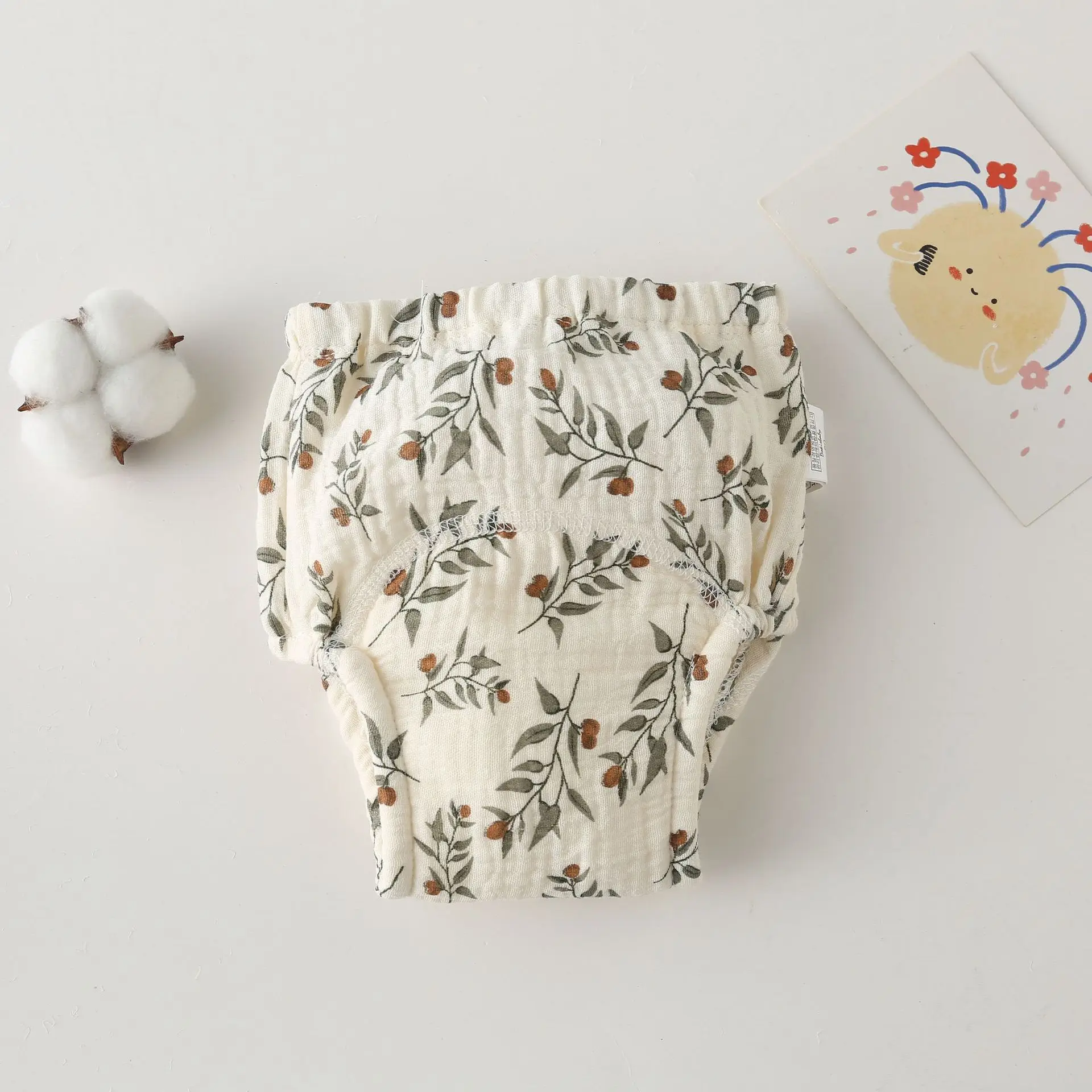 Cotton Baby Waterproof Reusable Training Shorts and Nappies