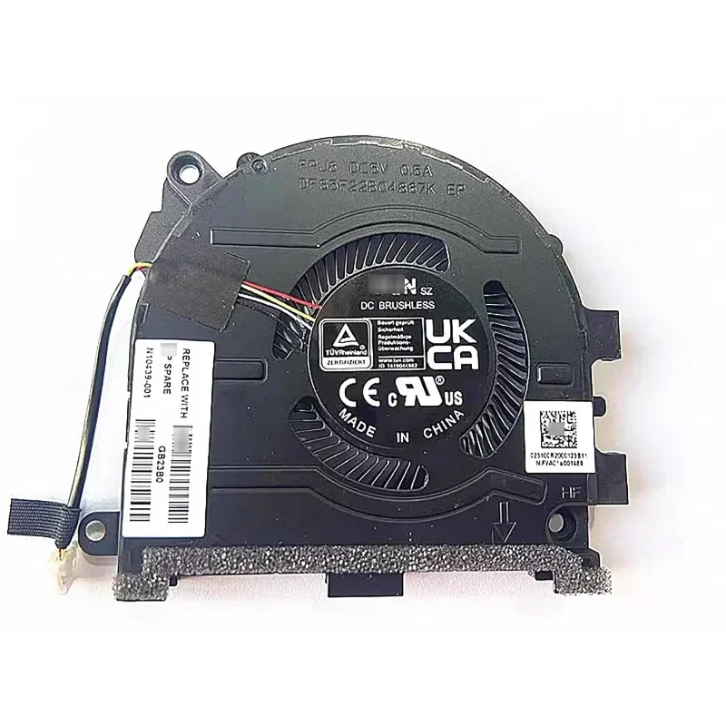 交換用 CPU GPU 冷却ファン HP Pavilion Plus 14-EH 14T-EH000