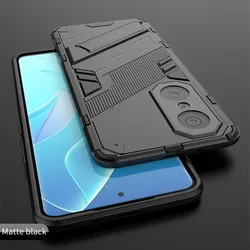 Custodia per telefono Rugged Armor Shockproof con supporto nascosto sul retro