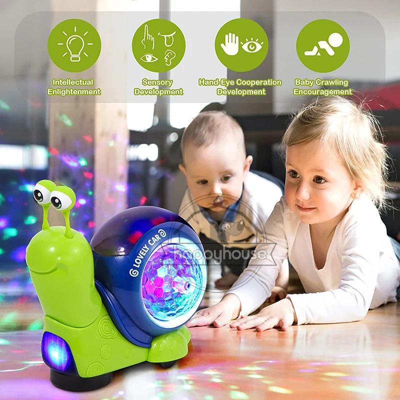 Jouets pour bébés 6 mois plus Jouets pour bébés Jouets musicaux Jouet de  développement pour bébés Jouets pour enfants Jouets sonores avec musique et  lumière led Cadeau nouveau-né pour bébé (bleu)