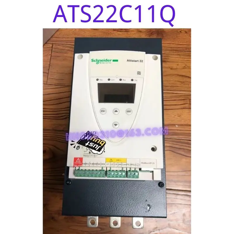

Использованный преобразователь частоты ATS22C11Q 55 кВт был протестирован для хорошей функциональности и внешнего вида
