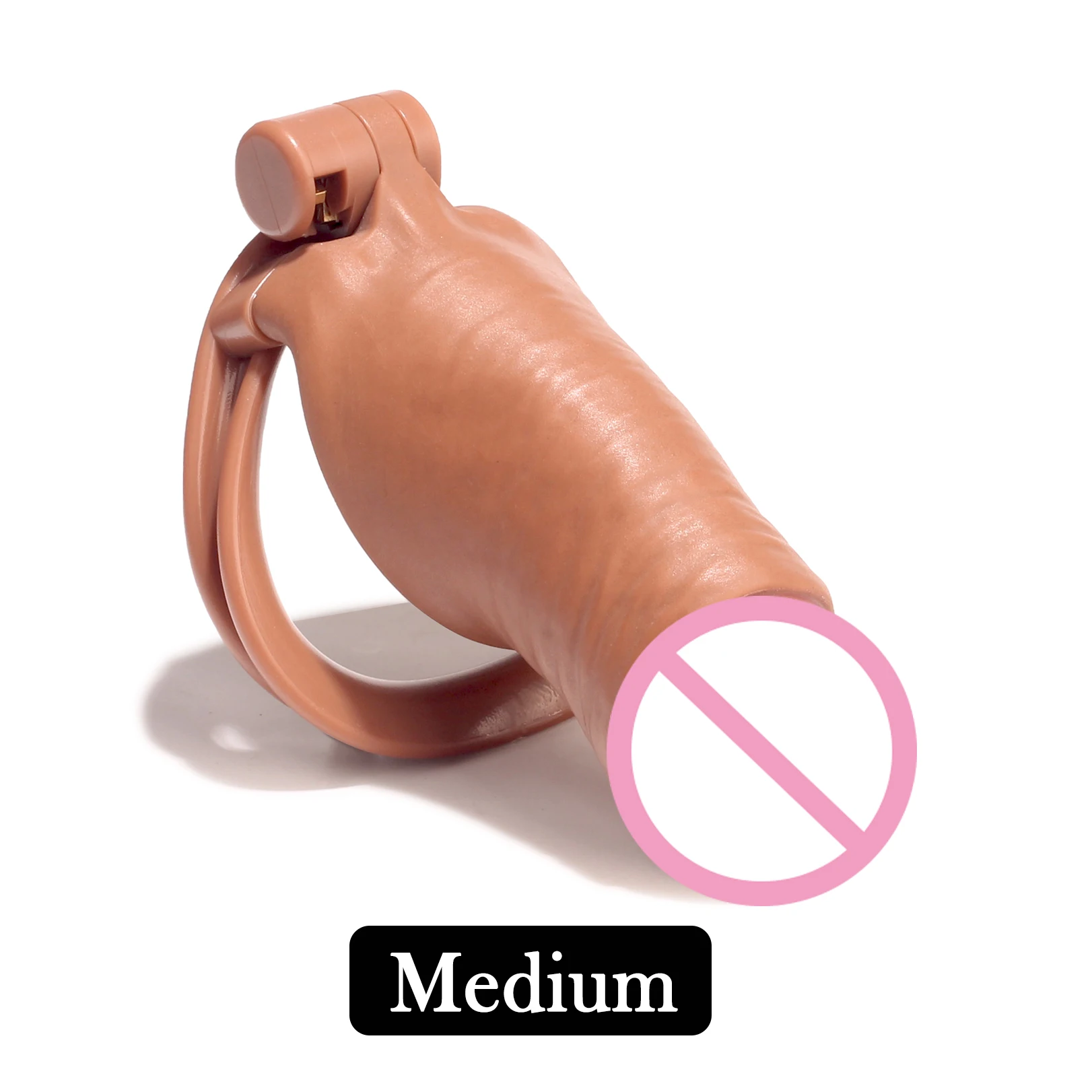 Utdisguise Ultra Male Realistic CB Cock Cage Penis Chastity Lock Penis Bondage Abstinence Anti-Cheating Adult Sex Toys penis chastity cage chastity lock sex toy