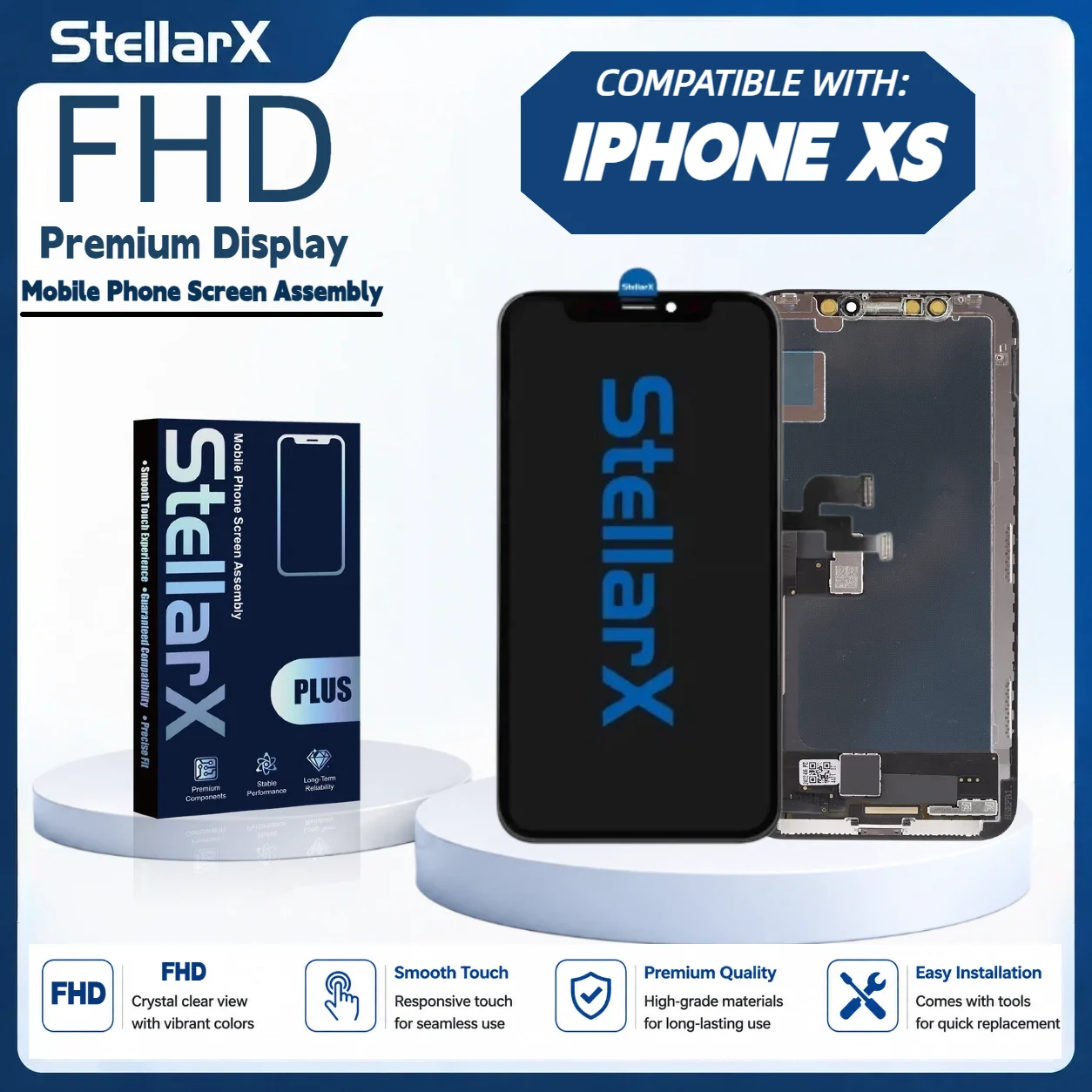 StellarX FHD High Color Gamut Screen Replacement Display