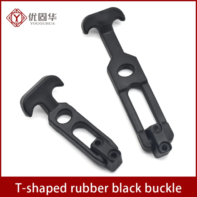 Rubber Hood Catch Flexible T-Handle Hasp