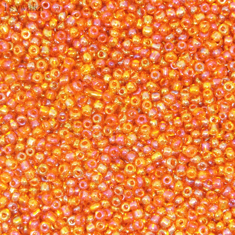 thumbnail image 1 of Cuentas espaciadoras de semillas de cristal checo multicolor de 2 mm, 3 mm y 4 mm, cuentas redondas de cristal austriaco para niños, accesorios para hacer joyas, 1 of 5