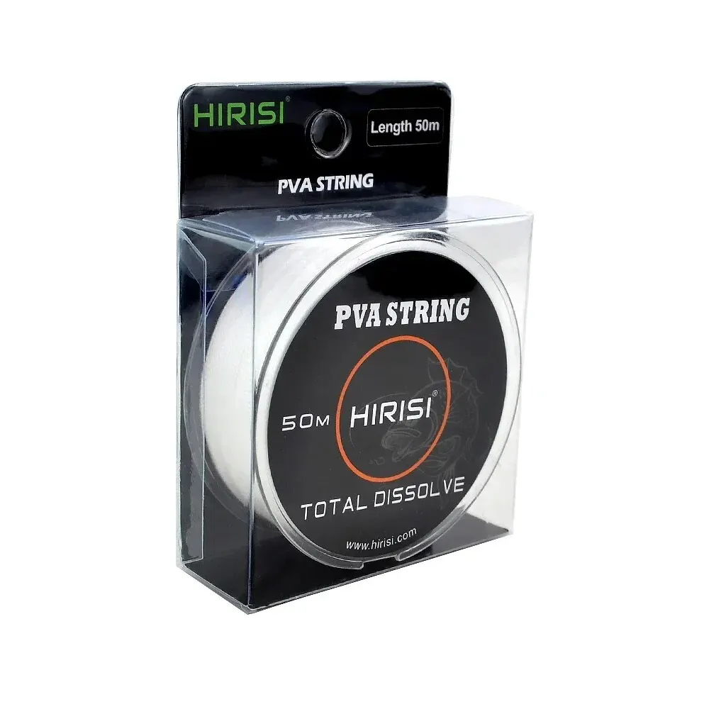 Bobine de fil PVA 100m Hirisi - Fil soluble pour esches et bouillettes pour pêche de la carpe