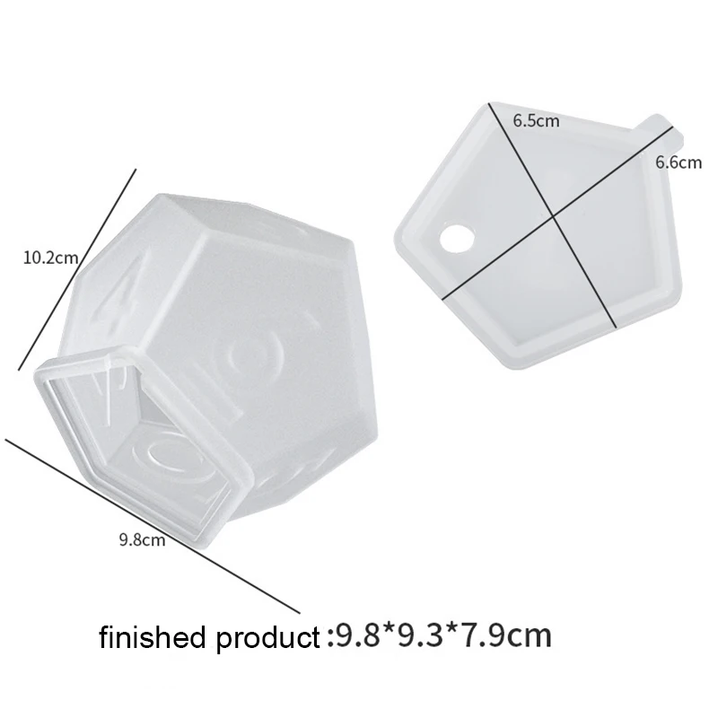 Large Dice Silicone Mold Dice Epoxy Resin Mold Casting For DIY Home Office  Decoration Candel Soap Aromatherapy Mold Making - AliExpress