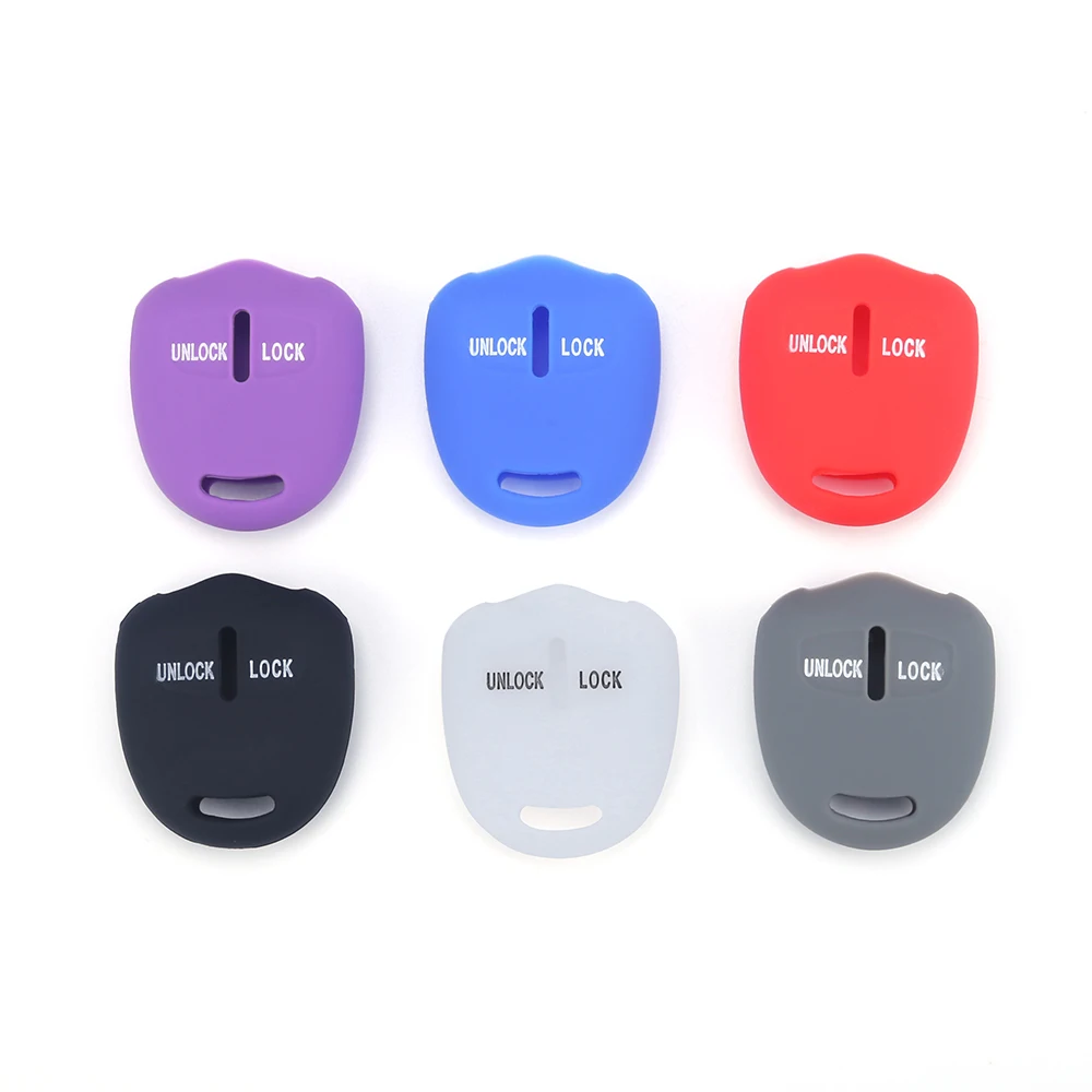 1pcs 2 Buttons Key Case Silicone Protective Car Cover Holder for Mitsubishi Outlander Colt LANCER Grandis Pajero Sport Parts | Автомобили