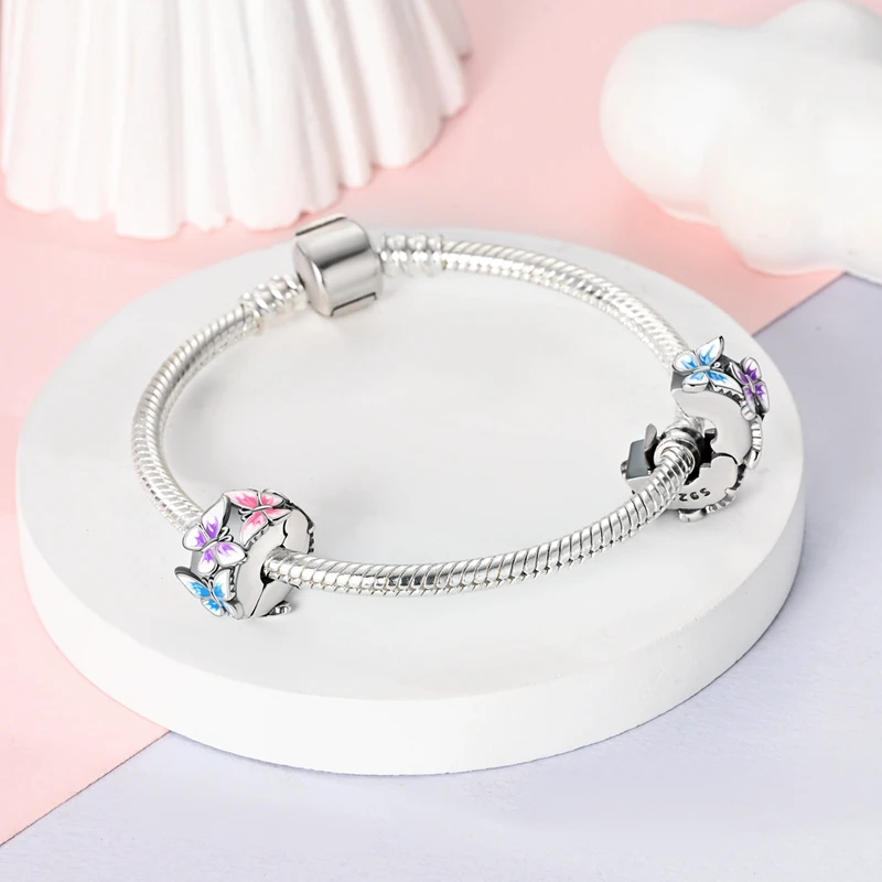 Assorted charms with soft lighting