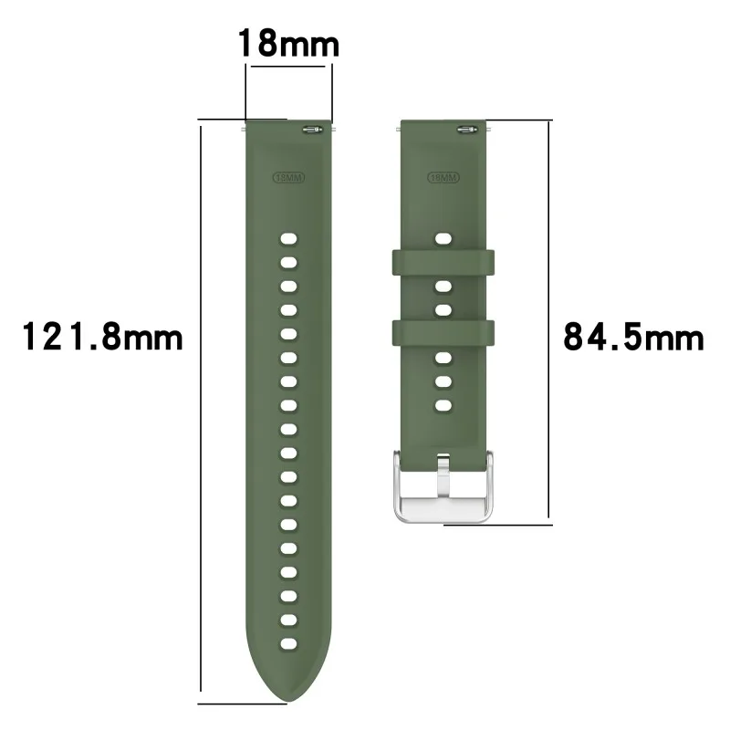 Silicone Strap Replacement Band – Soft Bracelet Accessories