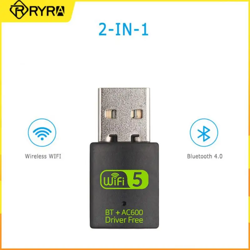 

Беспроводной Wi-Fi адаптер RYRA, 600 Мбит/с, два диапазона, 5/2.4G