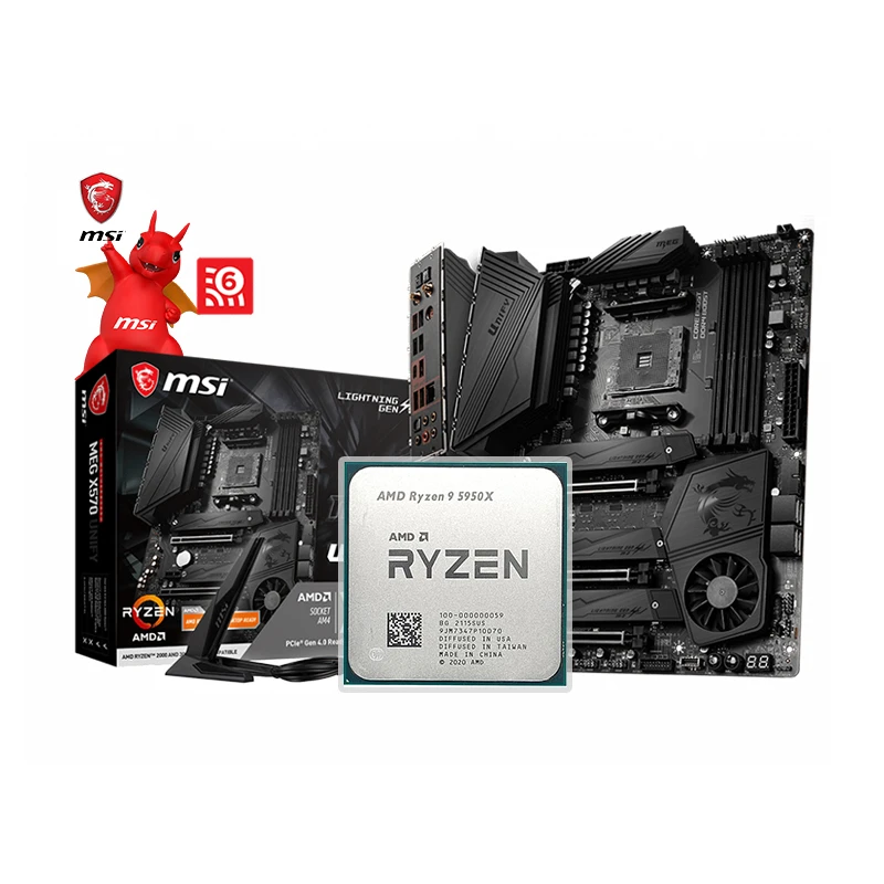 Ryzen9 5950X X570 unify 64GBメモリセット 人気の商品を価格比較 AMD