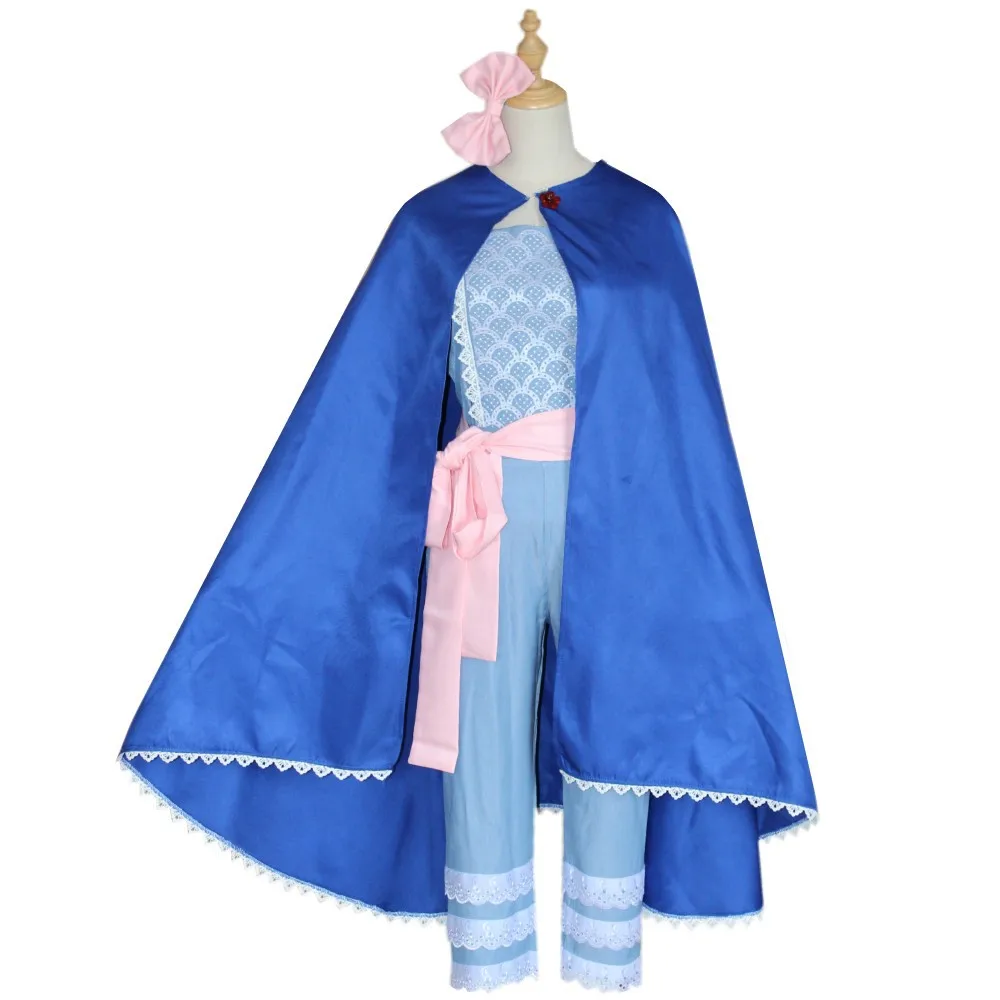Hot Toys Toy Story 4 Bo Peep Cosplay Costumes for Women Little Bo Peep Cosplay Clothes Cloak Suit Halloween Party Adult Costumes