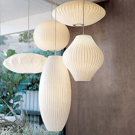 

Denmark Designer Silk Pendant Lamp Living Room Hotel Hall Restaurant Hanglamp Home Decoration LED Lighting Factory Direct Sales
