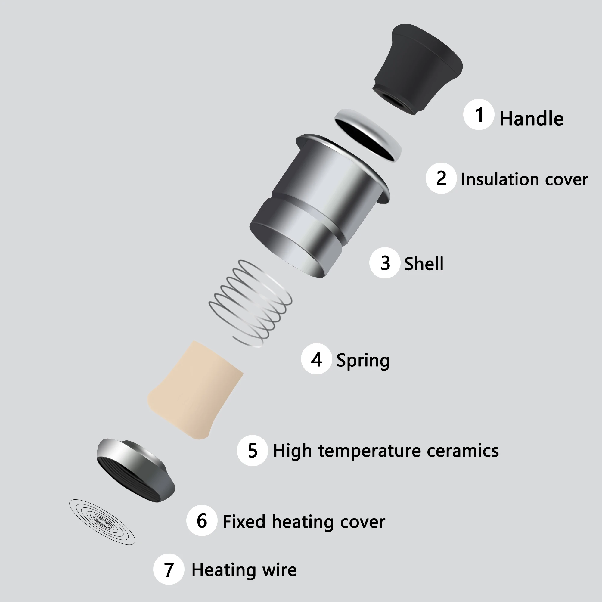 Compact Auto Badge Cigar Lighter Adapter