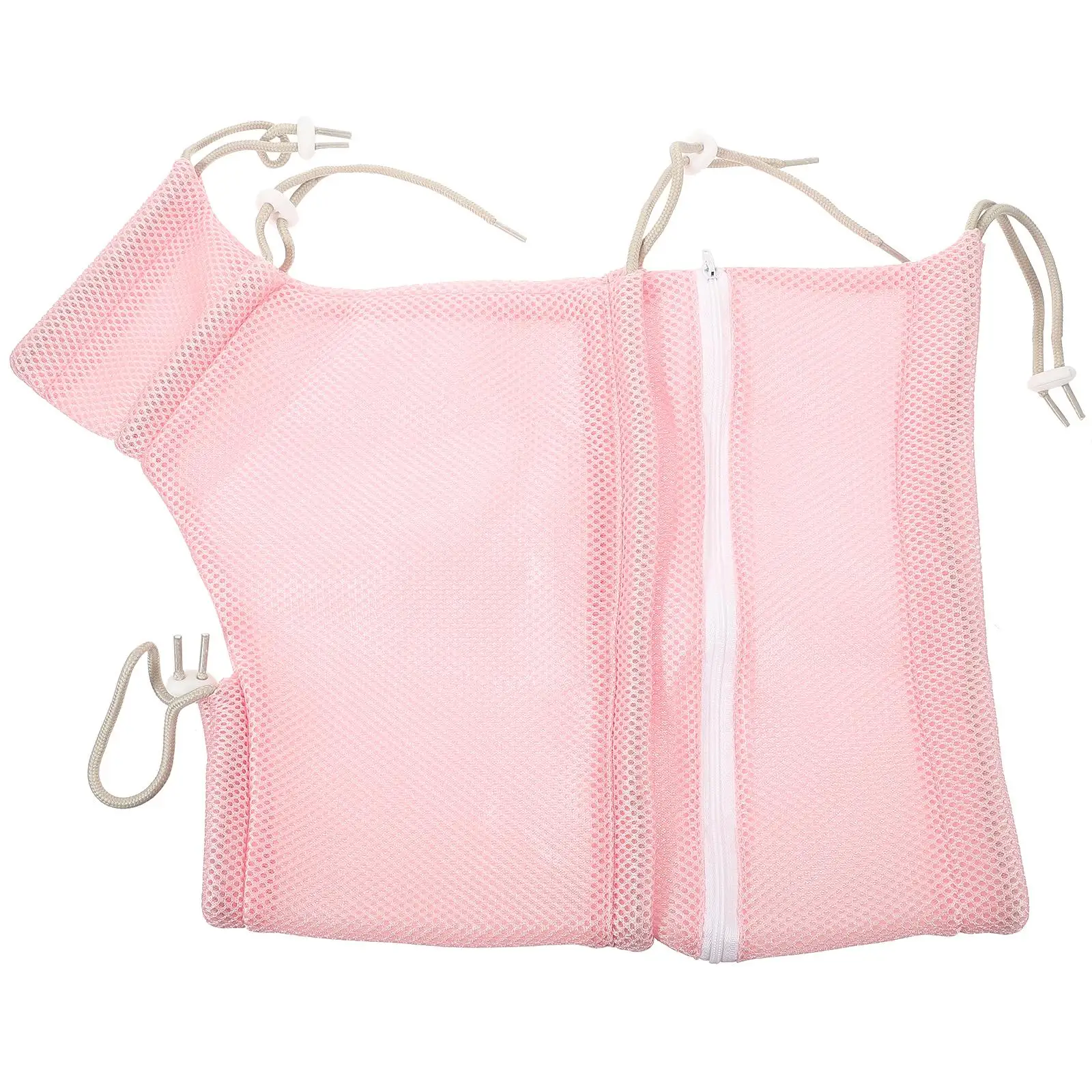 Cat Bath Bag Pet Kitten Bathing Mesh Portable Washing Shower Polyester Netting Grooming Safe AntiWear Material