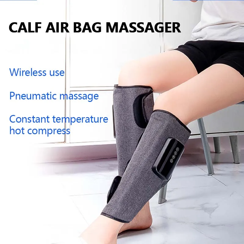 

Electric Calf Massager Air Pressure Massage Hot Compress Relax Leg Muscles Slimming Leg Arm Massage Machine Kneading