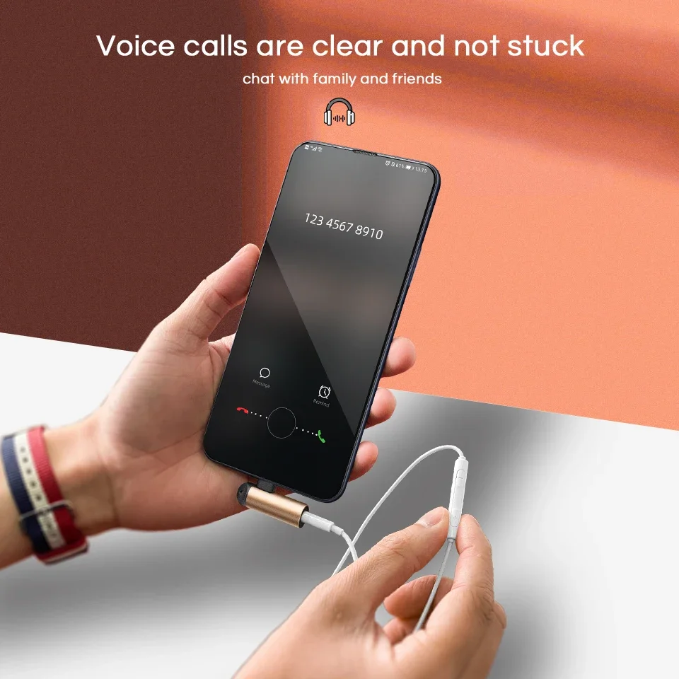USB Type-C to 3.5mm Audio Adapter - Right Angle Design