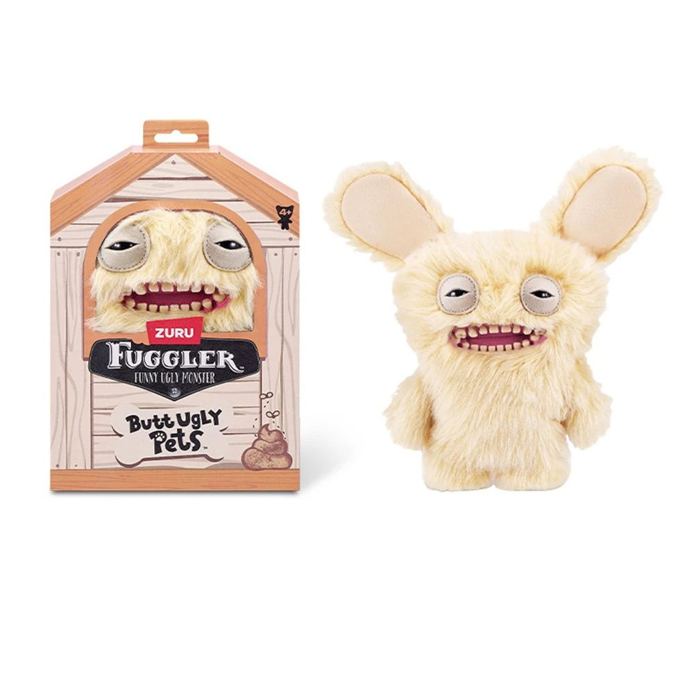 オリジナルフガラーアグリーペットシリーズぬいぐるみかわいいウサギ面白い歯のモンスターぬいぐるみ人形斑点のある子犬トレンディなおもちゃギフト
