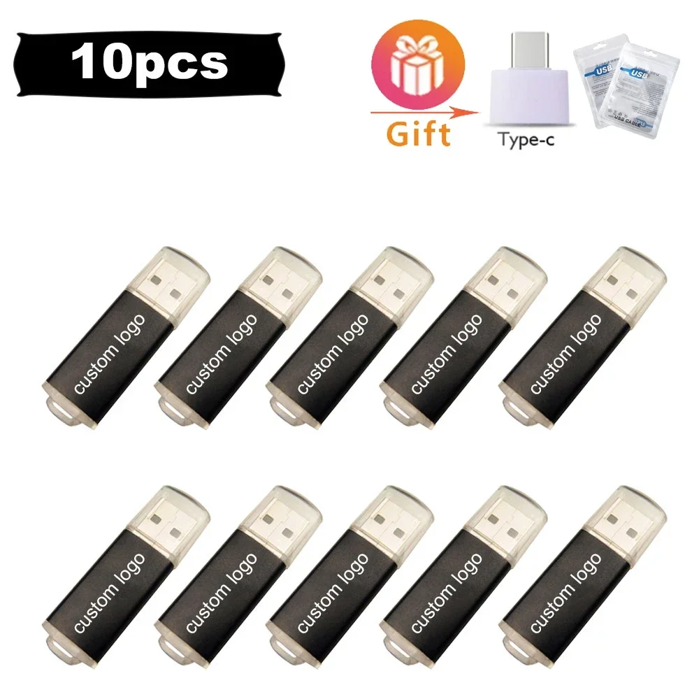 

Free Custom 10Pcs/lot USB Flash Drive 1GB 2GB 4GB 8GB Otg Pen Drive 16GB Pendrive Memory Stick 32GB USB Stick 64GB Flash Disk