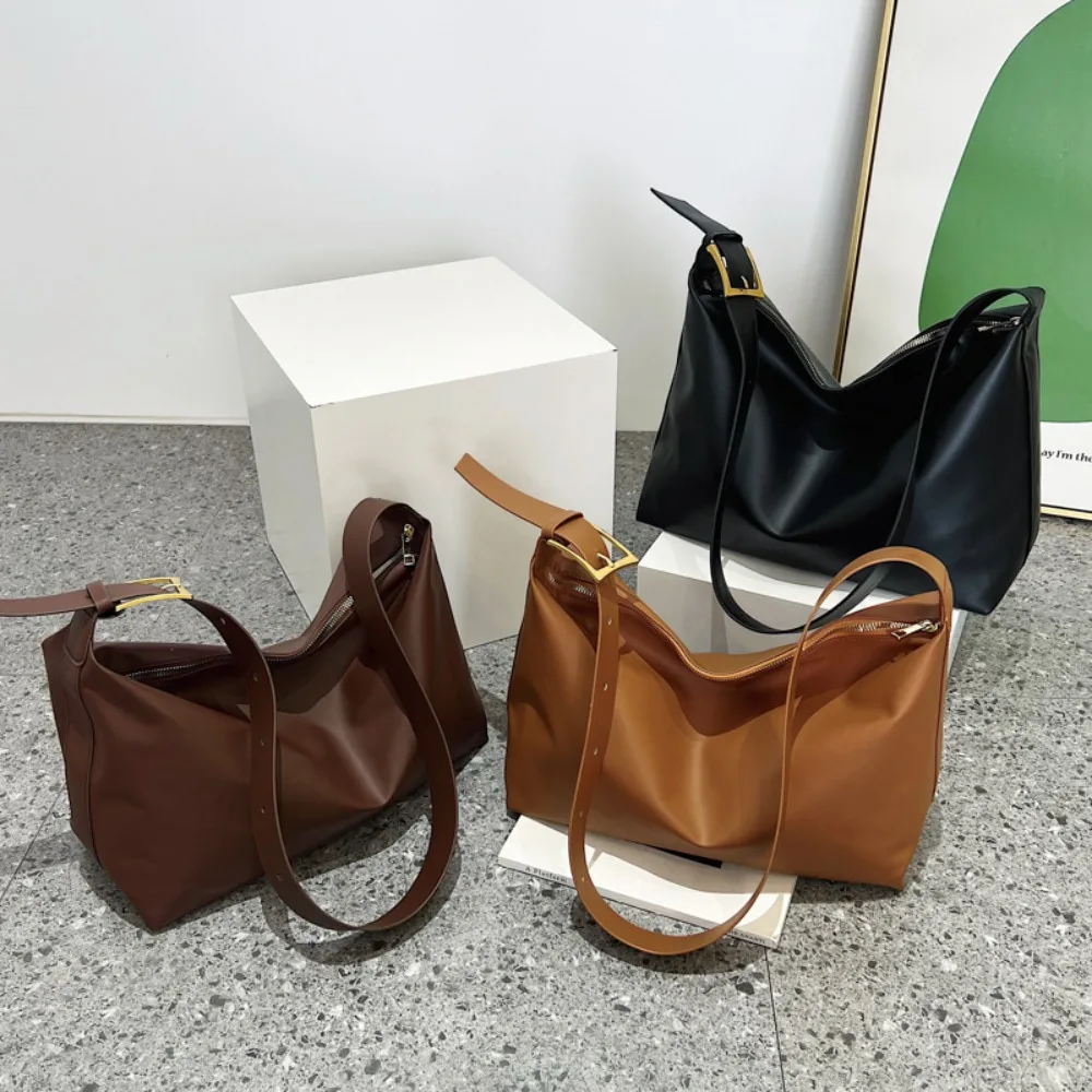 Heißer Verkauf pu Leder Umhängetasche trend ige große Kapazität Achsel Tasche lässig Umhängetasche Party – Detail 14