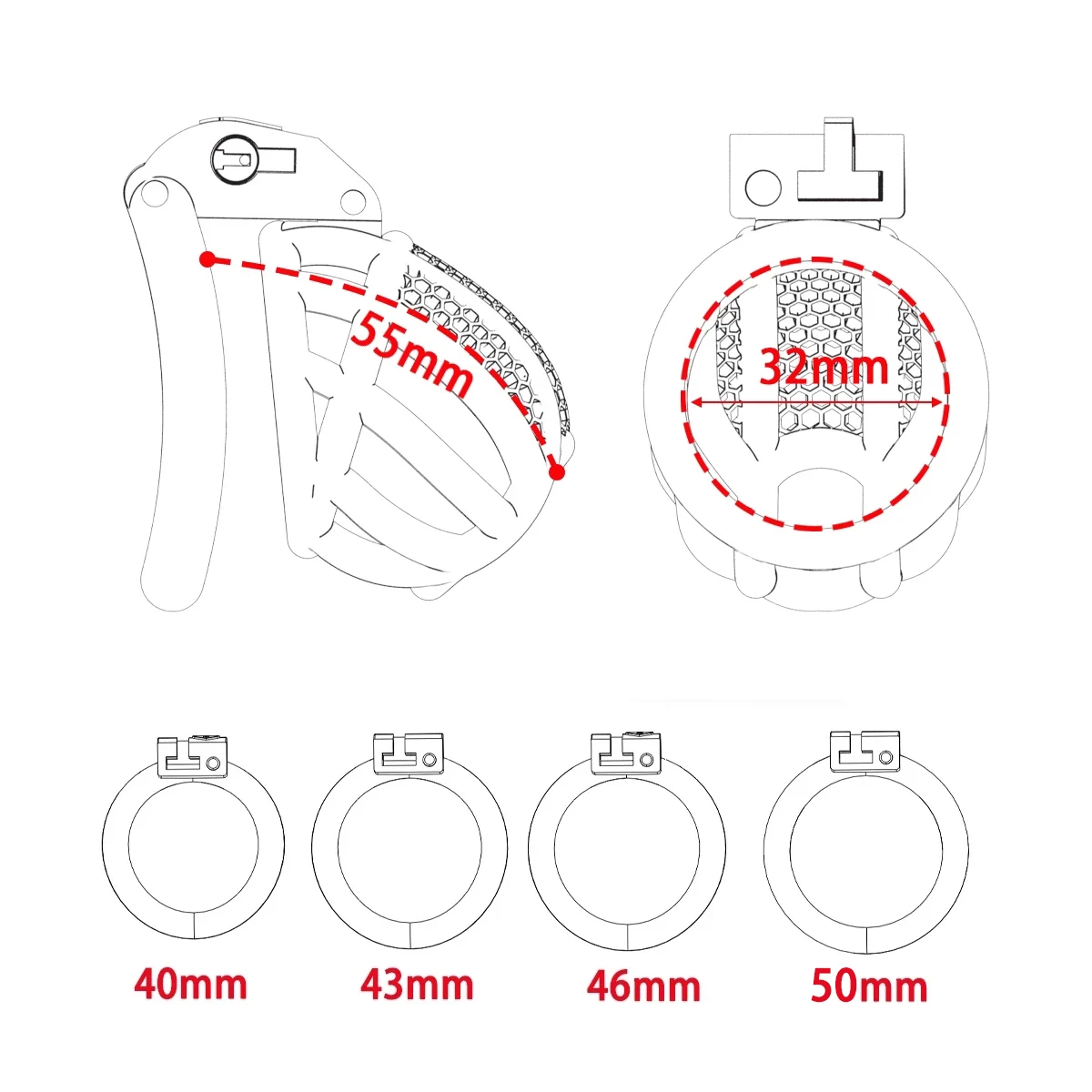 Mini Male Chastity Penis Device Chrome CBT Slave Gay with Curved Lock Ring Men Cuckold Lockdown Cage Restraint Holder penis chastity cage chastity lock sex toy chastity cage accessory