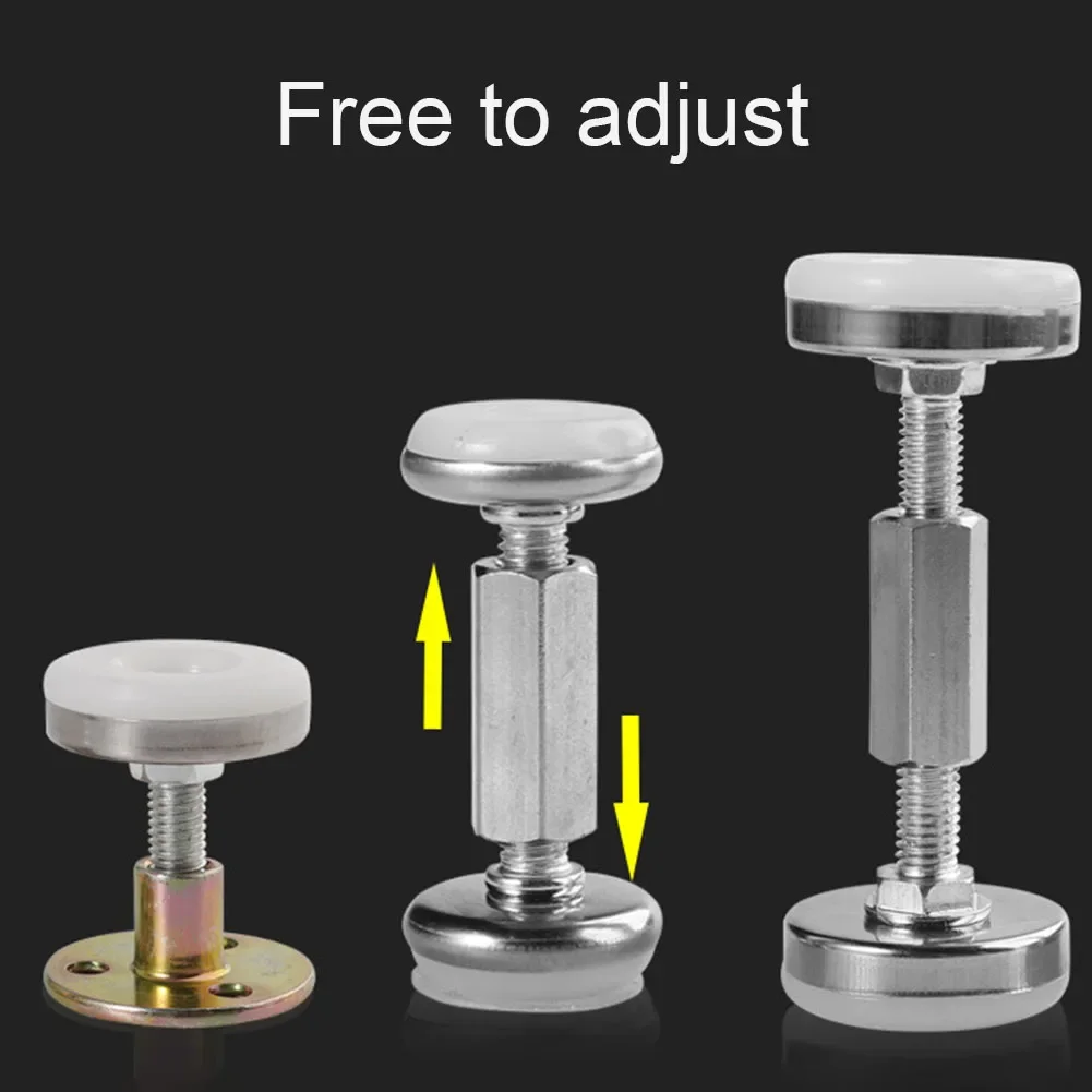 Adjustable headboard stoppers for bed frame cabinets sofas anti-shake fixer hardware top wall stabilizer