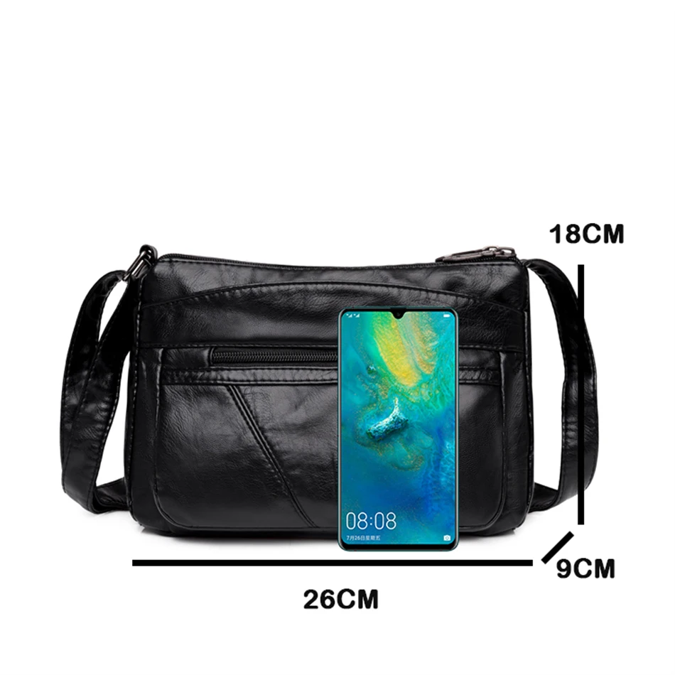 Soft Leather Women Bags Trends Shoulder Bag Luxury Designer Handbag Purses for Female Classic Crossbody Sac crossbody bag women shoulder bag