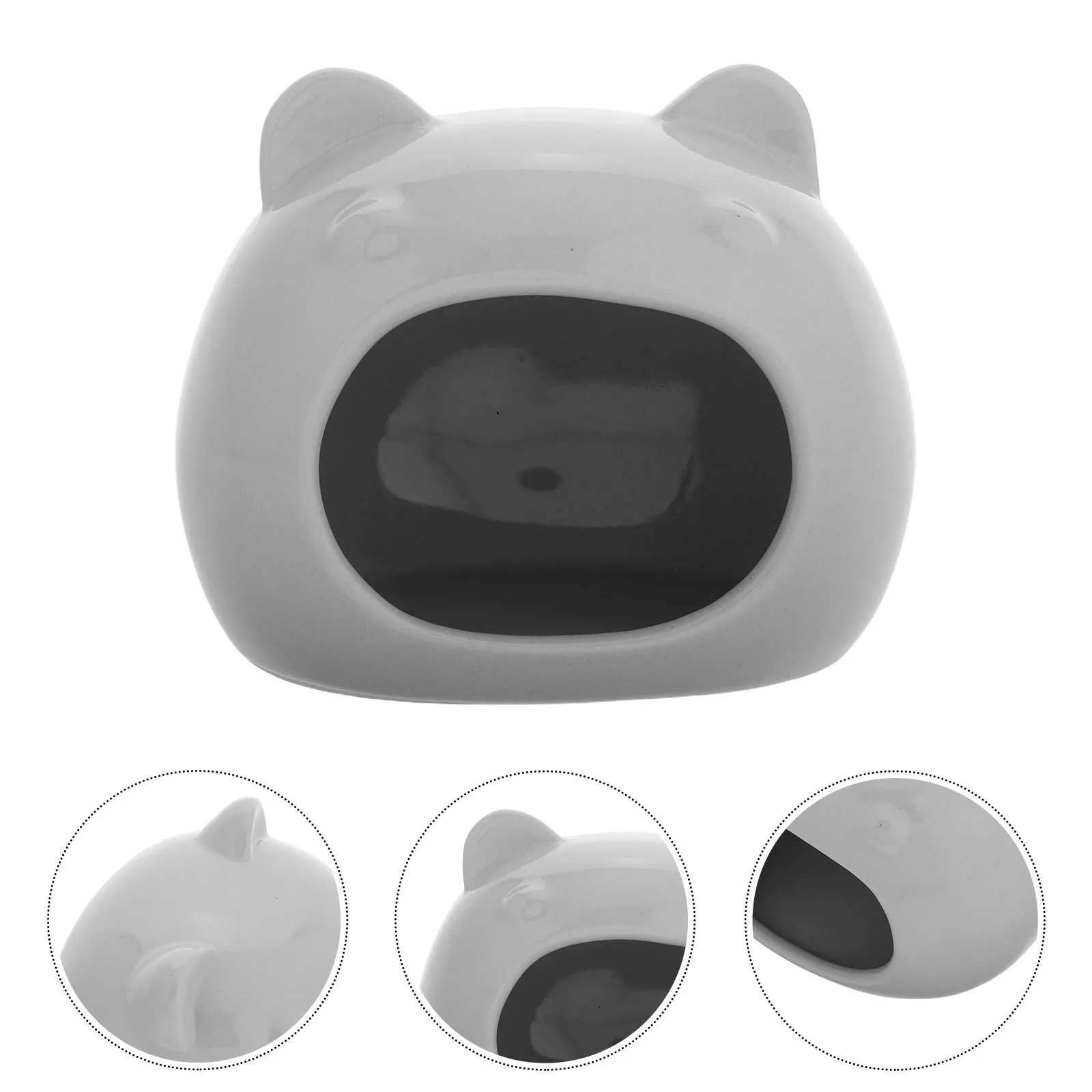Ceramic Hamster Hideout Small Animal House for Gerbils and Hamsters Bed and Habitat Washable and Cool Nest Gerbil Hideout 5