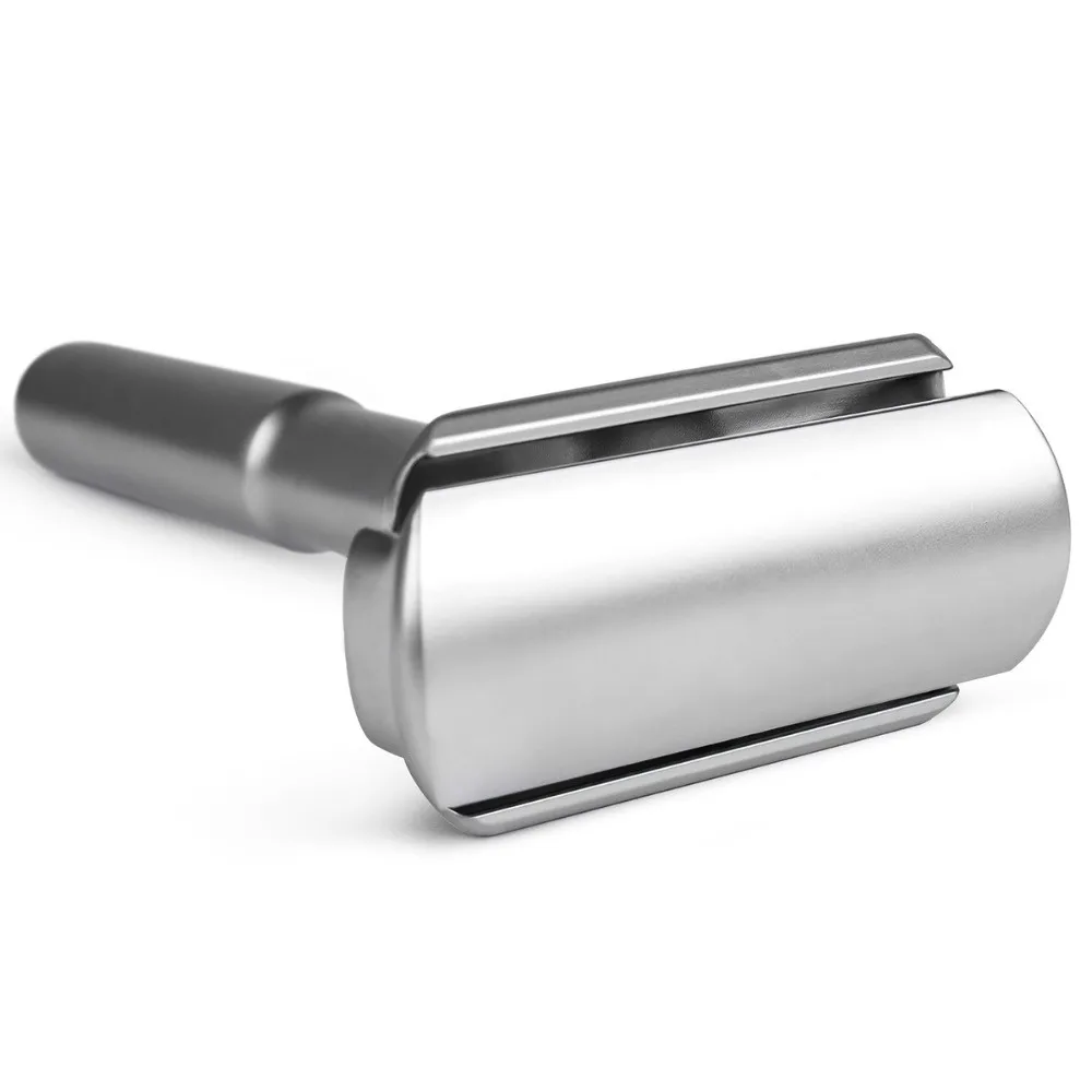 New Adjustable Safety Razor Mens Folding Shaving Double Edge Classic Safety With 5 PCS Titanium Coated Blades Shaver Razor Blade 4